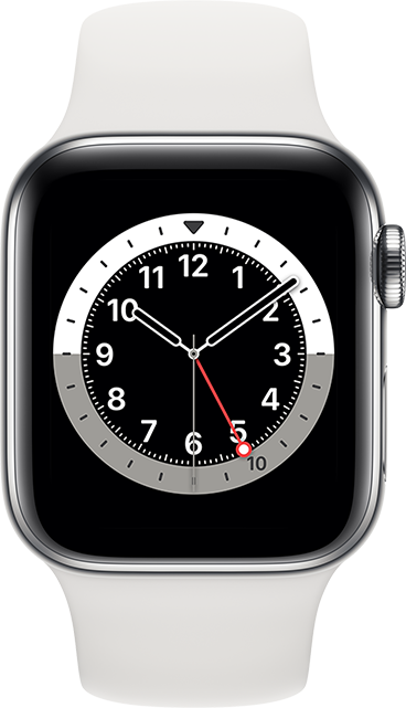 Apple Watch serie 6 - 40 mm 32 GB en Aluminio plateado - Banda